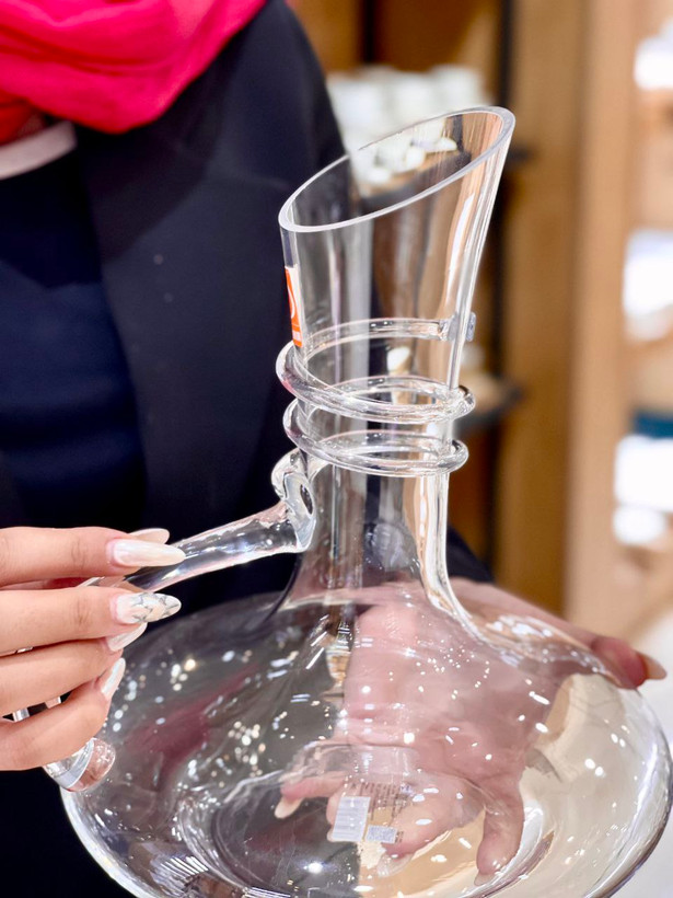 پارچ و تنگ کف پهن Chcloud Decanter محصول وارداتی Deli Glass