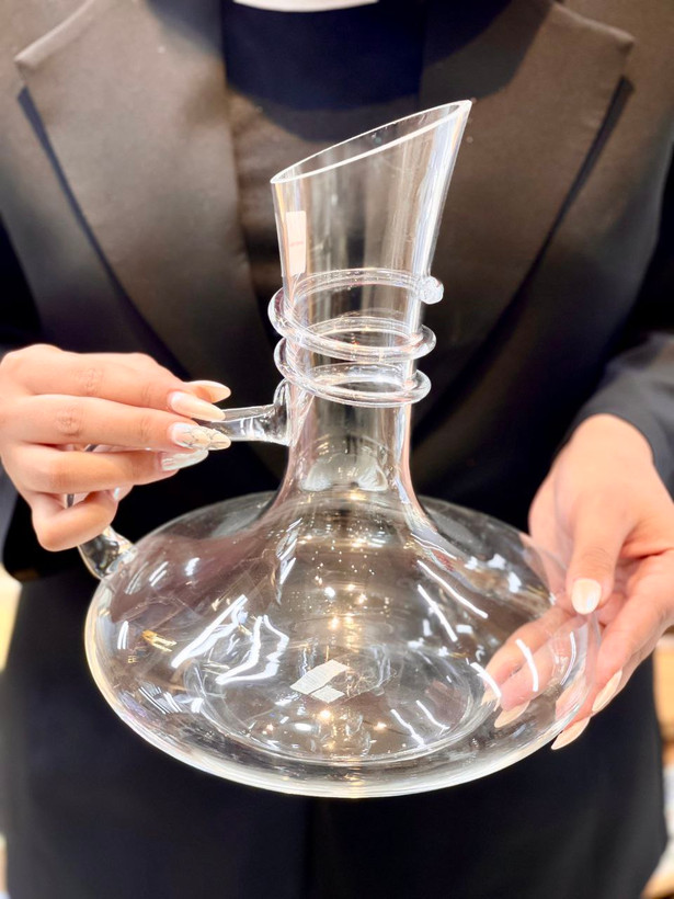 پارچ و تنگ کف پهن Chcloud Decanter محصول وارداتی Deli Glass