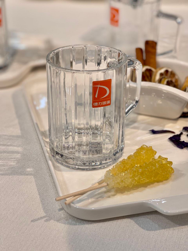 ماگ و فنجان Mu lin محصول وارداتی Deli Glass