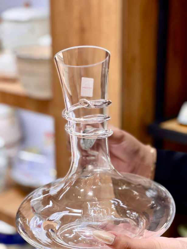 پارچ و تنگ کف پهن Chcloud Decanter محصول وارداتی Deli Glass