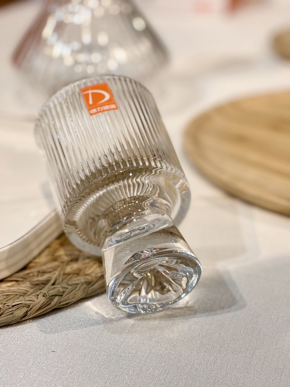 دسر خوری شیادار کوه یخ محصول وارداتی Deli Glass