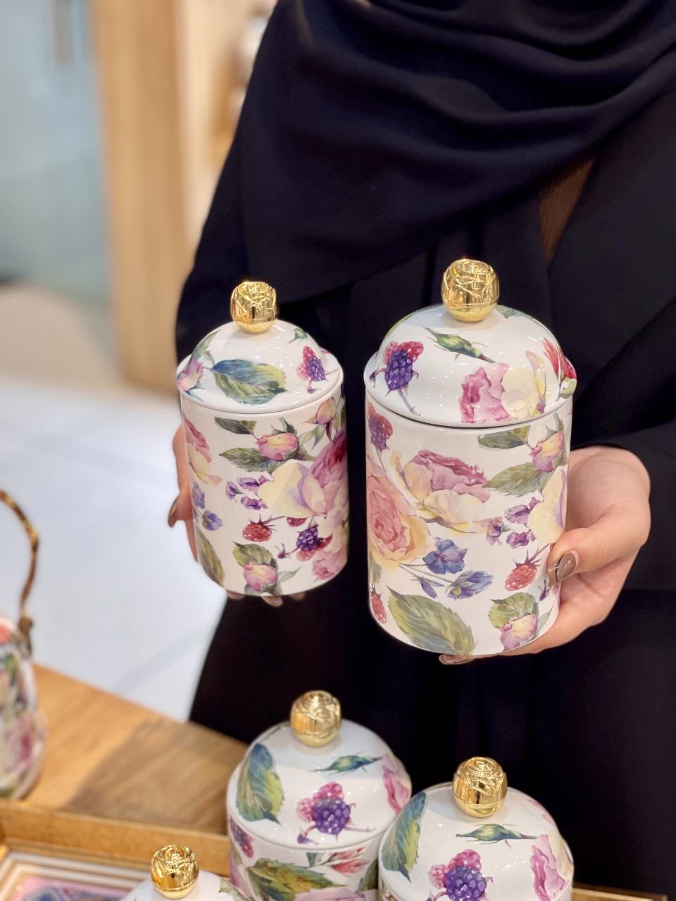 ست پذیرایی از کالکشن Rose Delux محصول miss betty ترکیه