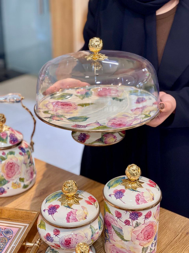 ست پذیرایی از کالکشن Rose Delux محصول miss betty ترکیه