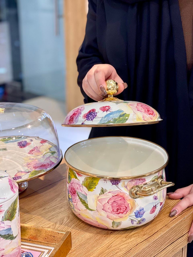 ست پذیرایی از کالکشن Rose Delux محصول miss betty ترکیه