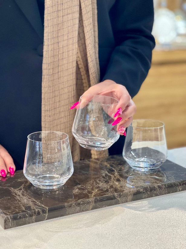 لیوان و نیم لیوان Alegra محصول وارداتی Deli Glass