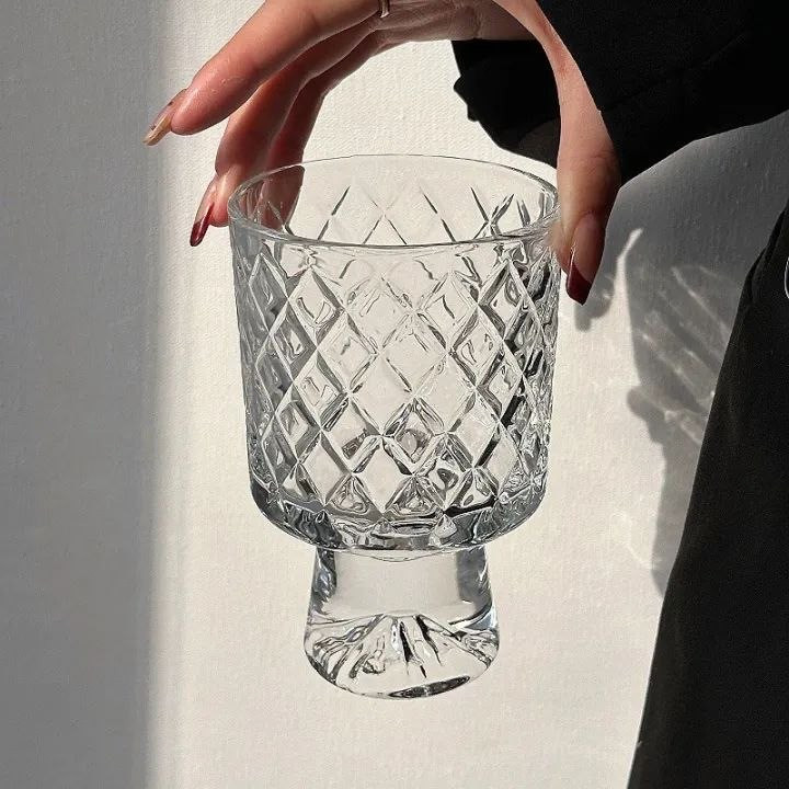 سه مدل دسر خوری پایه دار محصول وارداتی Deli Glass
