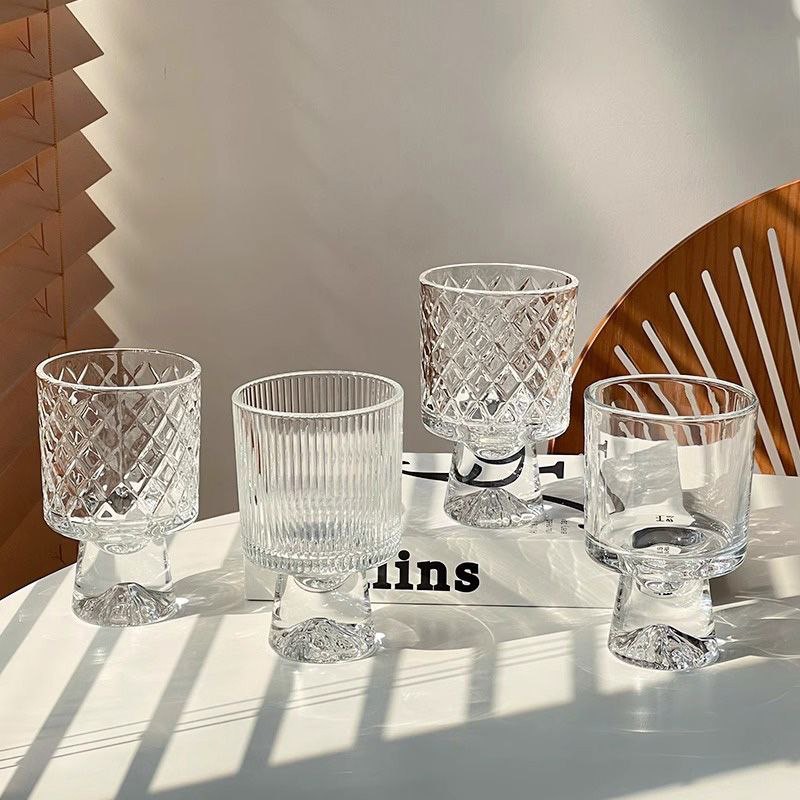 سه مدل دسر خوری پایه دار محصول وارداتی Deli Glass