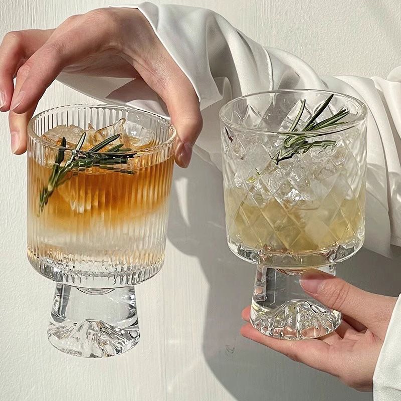 سه مدل دسر خوری پایه دار محصول وارداتی Deli Glass