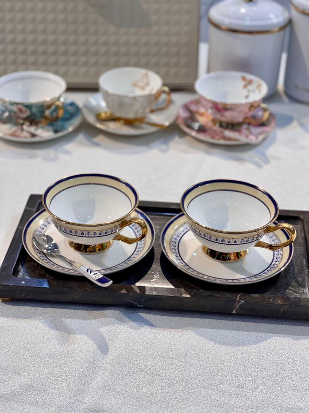 ست چای خوری انگلیسی شش پارچه محصول وارداتی