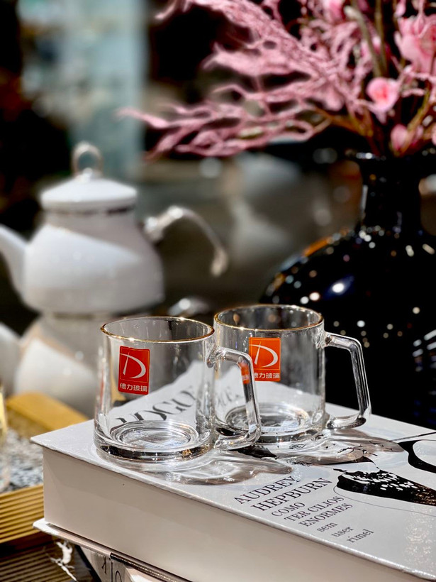 پر فروش ترین فنجان لب طلا محصول وارداتی Deli glass