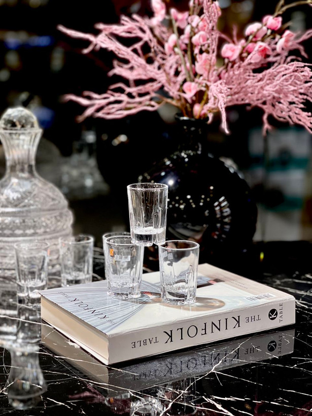 شات کف مربعی Danted محصول وارداتی Deli Glass