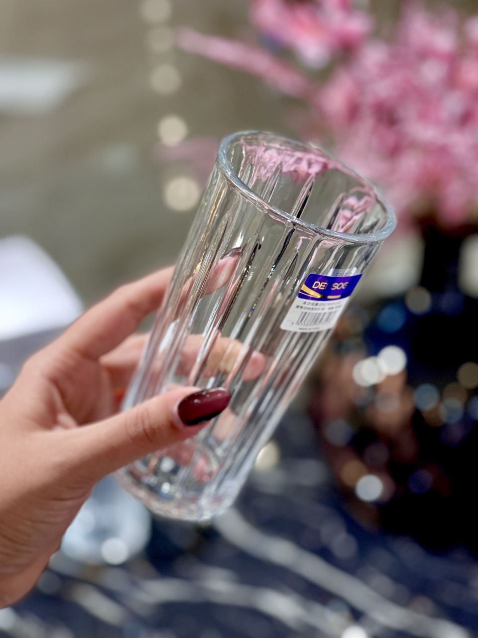 لیوان بلند Let premium محصول وارداتی Deli Glass