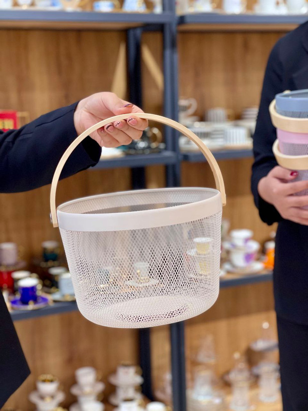 سبد فلزی همه کاره وارداتی طرح ikea
