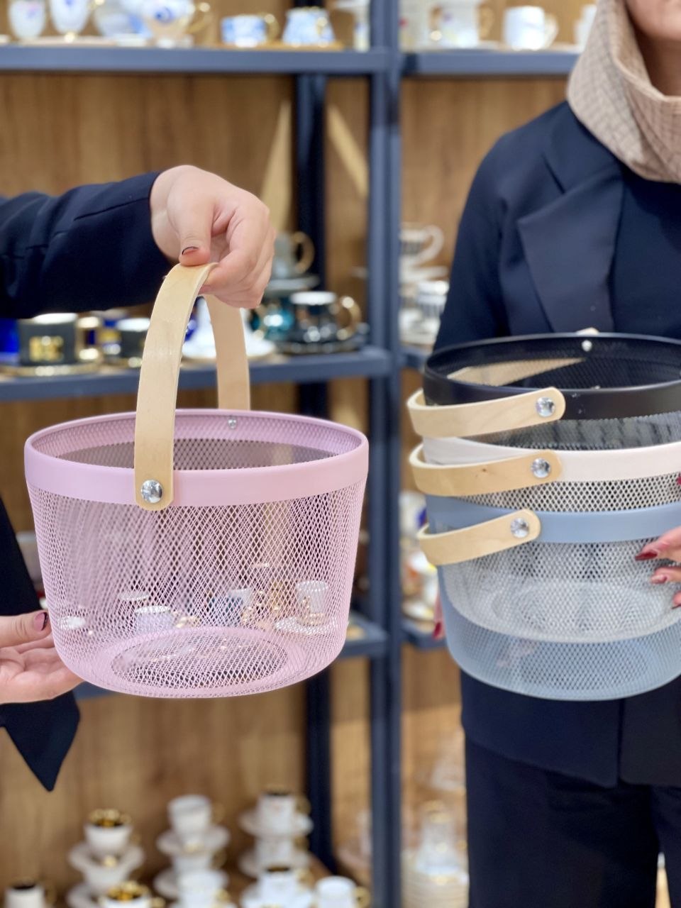 سبد فلزی همه کاره وارداتی طرح ikea