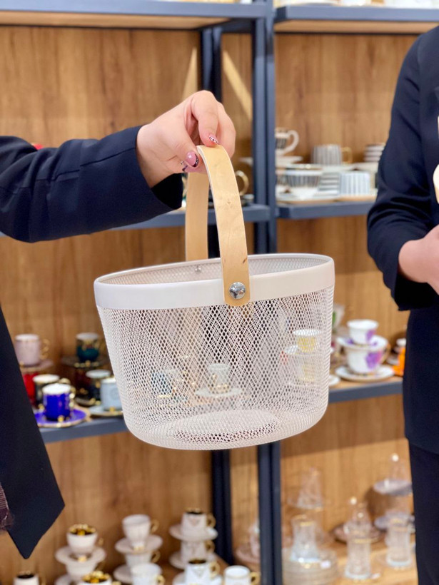 سبد فلزی همه کاره وارداتی طرح ikea