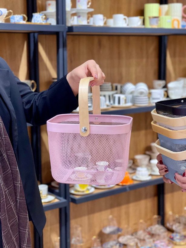 سبد فلزی همه کاره وارداتی طرح ikea