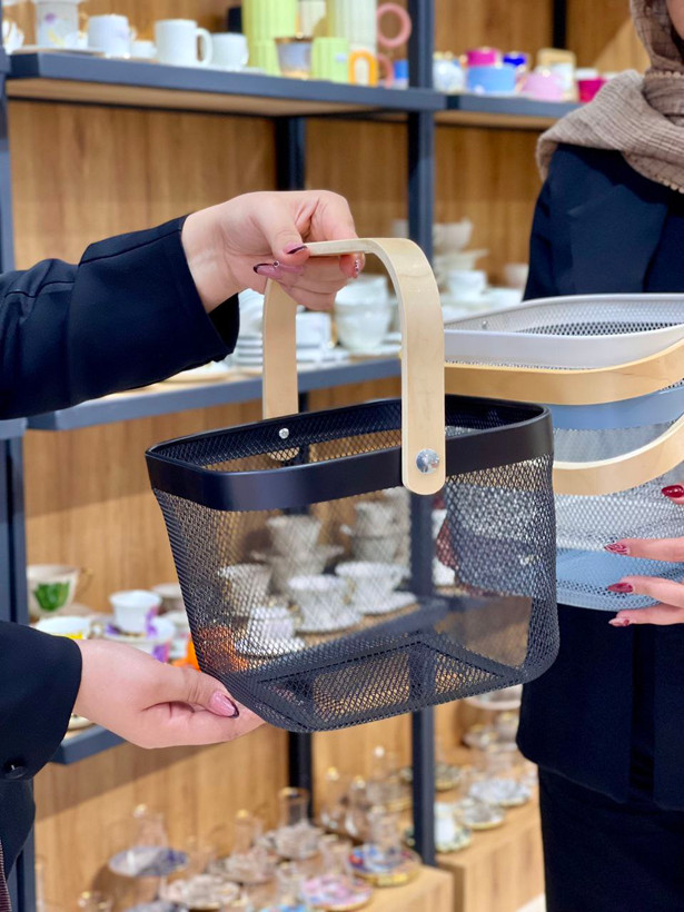 سبد فلزی همه کاره وارداتی طرح ikea