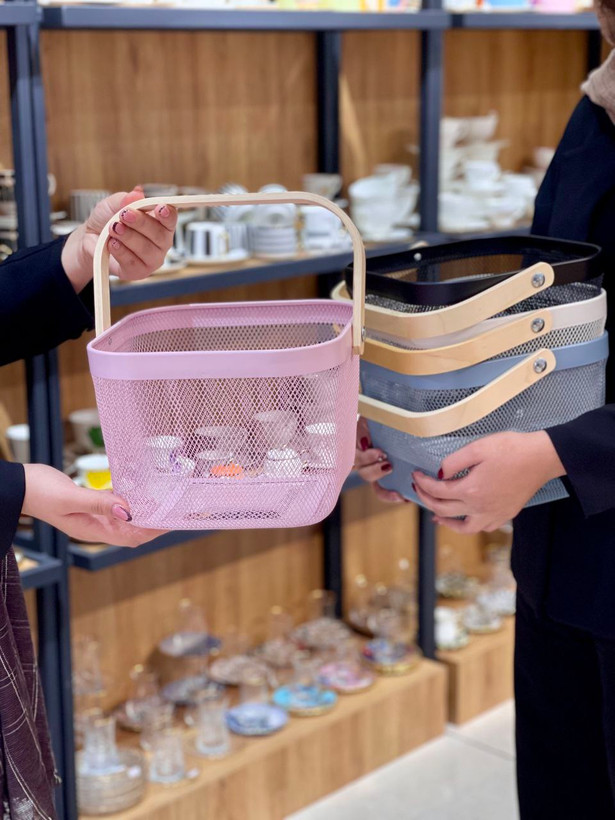 سبد فلزی همه کاره وارداتی طرح ikea