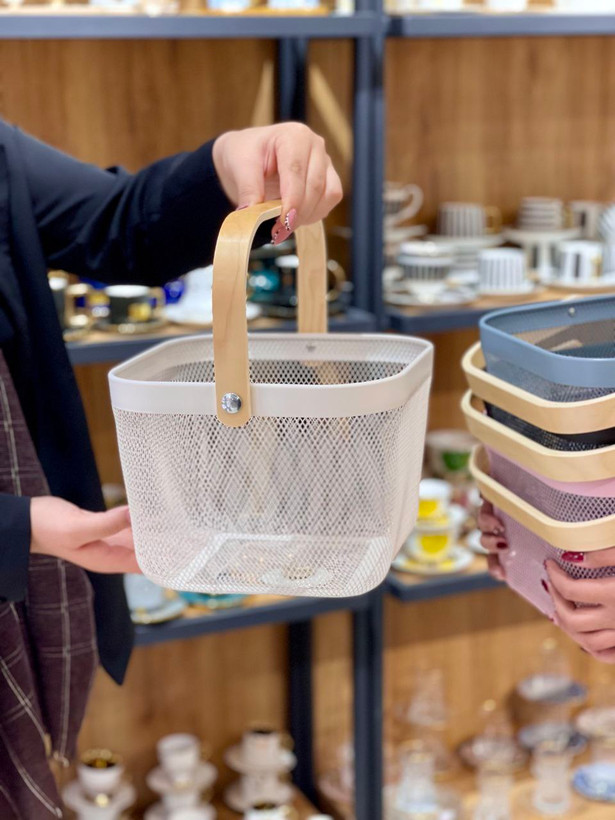 سبد فلزی همه کاره وارداتی طرح ikea