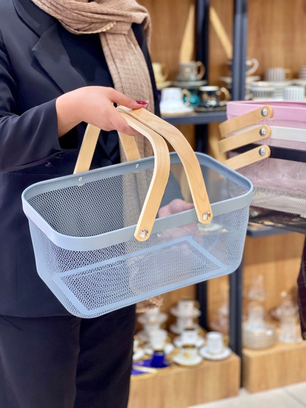 سبد فلزی همه کاره وارداتی طرح ikea