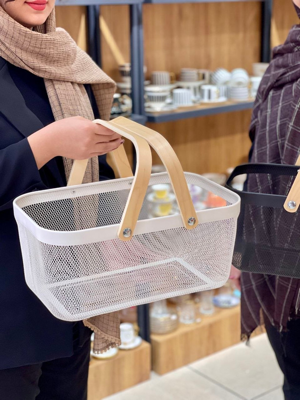 سبد فلزی همه کاره وارداتی طرح ikea