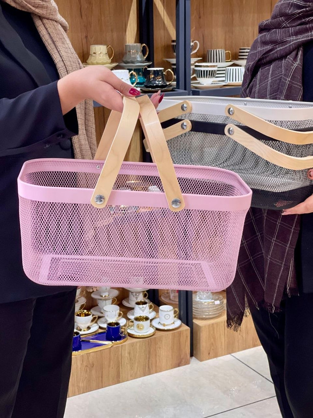 سبد فلزی همه کاره وارداتی طرح ikea