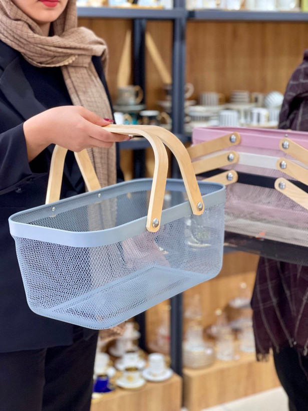 سبد فلزی همه کاره وارداتی طرح ikea