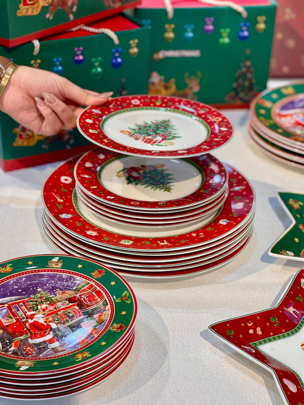 سری کامل ست پذیرایی بابانوئل