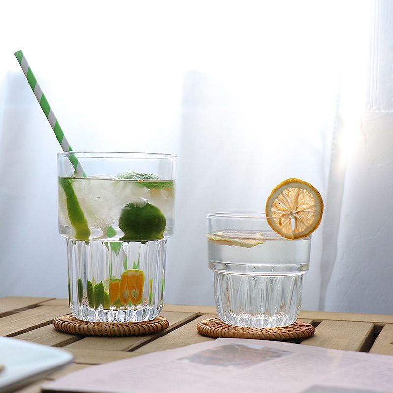 لیوان و نیم لیوان Cascading محصول وارداتی Deli Glass