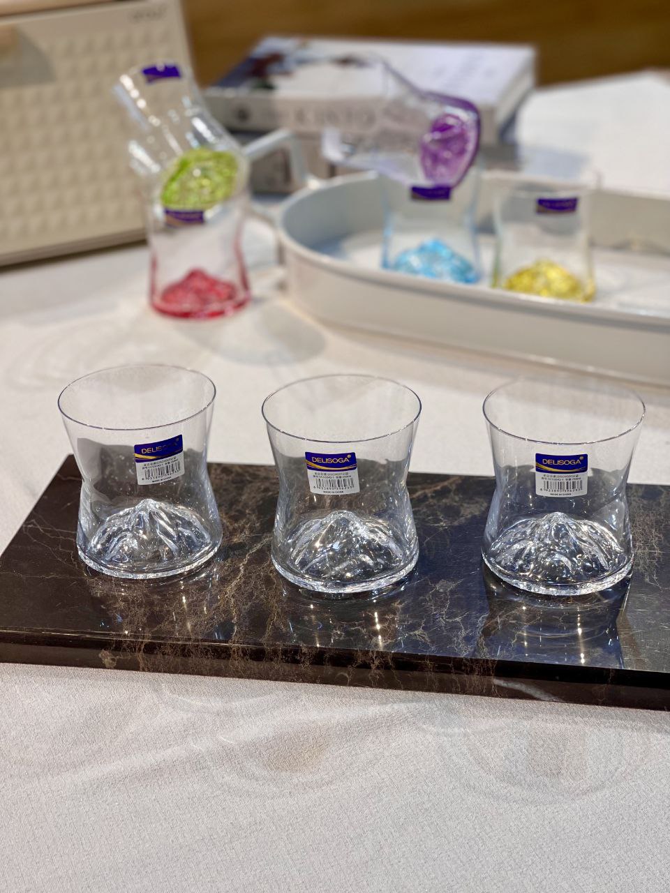 نیم لیوان کوه یخ محصول وارداتی Deli Glass