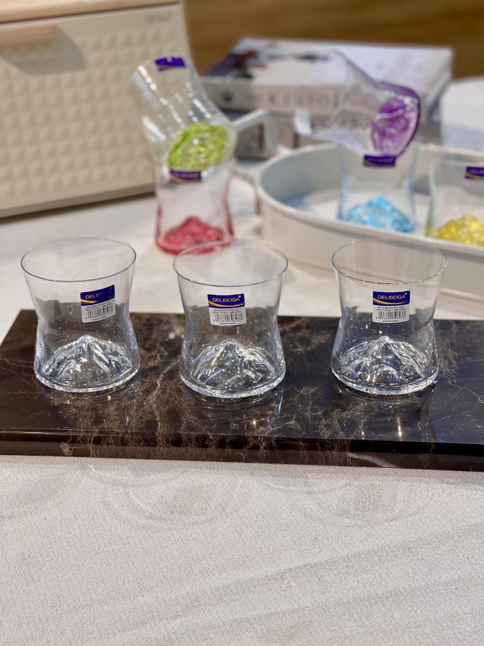 نیم لیوان کوه یخ محصول وارداتی Deli Glass