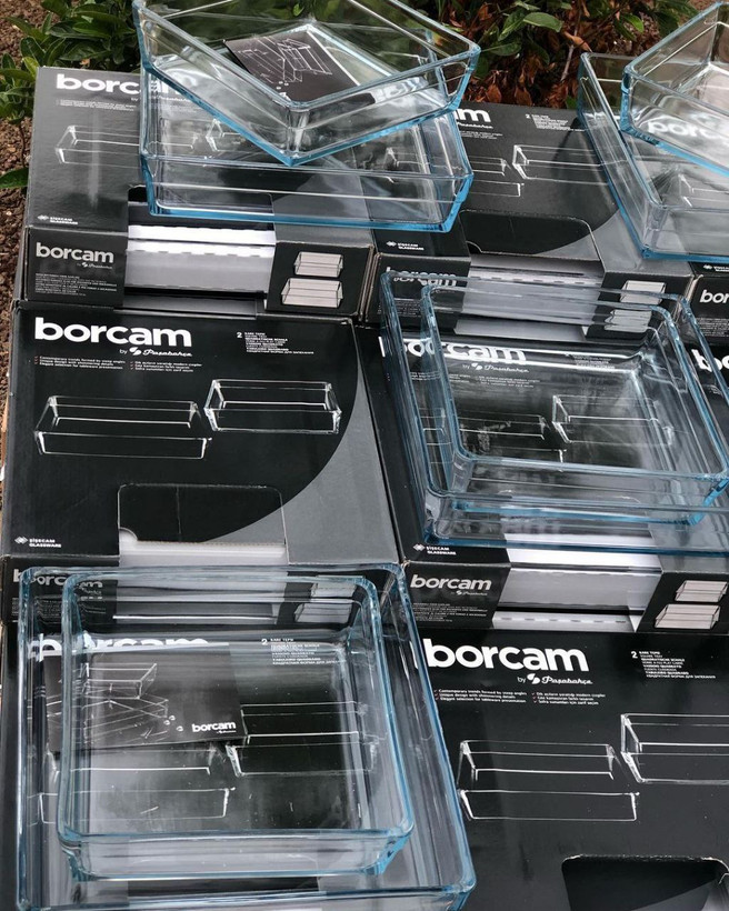 تابه پیرکس جفتی borcam محصول Paşabahçe پاشاباغچه ترکیه