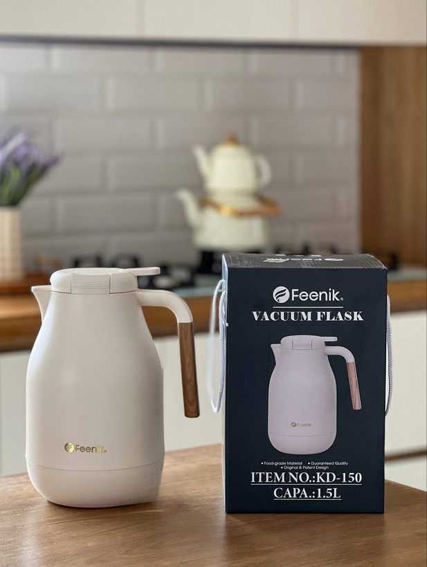 فلاسک دسته طرح چوب محصول feenik وارداتی