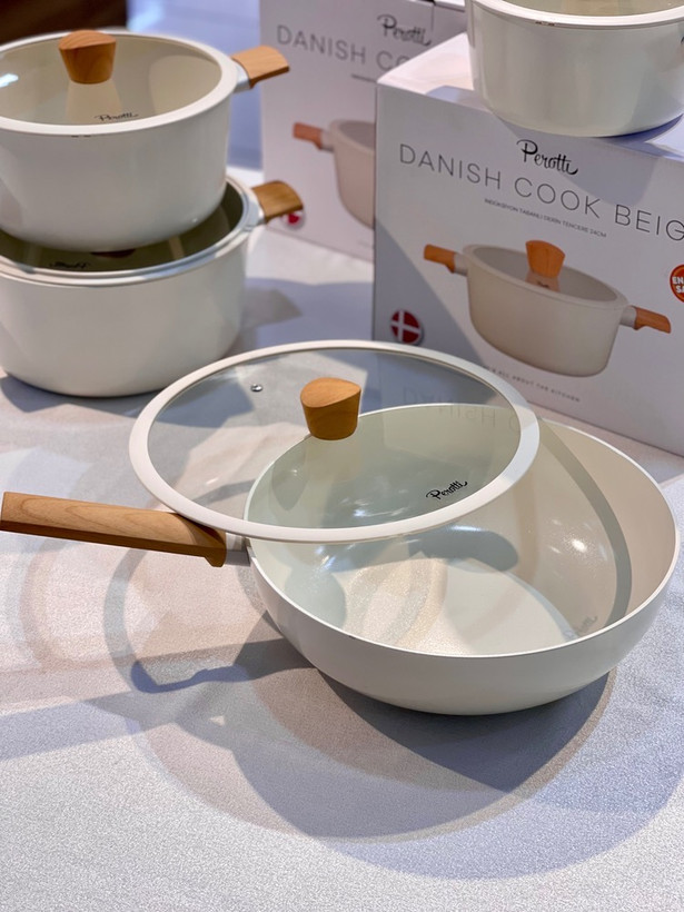 تابه ووک سایز ۳۰ Danish cook محصول Perotti ترکیه
