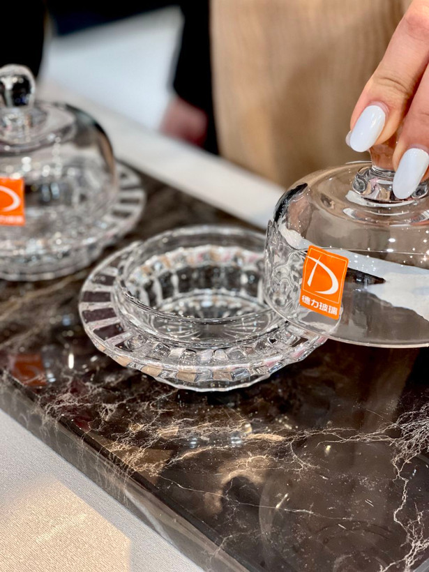 کره خوری و پنیر خوری و عسل خوری Fortune محصول وارداتی Deli Glass