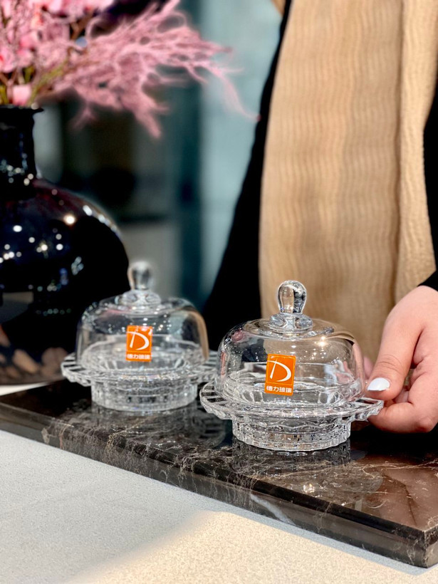 کره خوری و پنیر خوری و عسل خوری Fortune محصول وارداتی Deli Glass