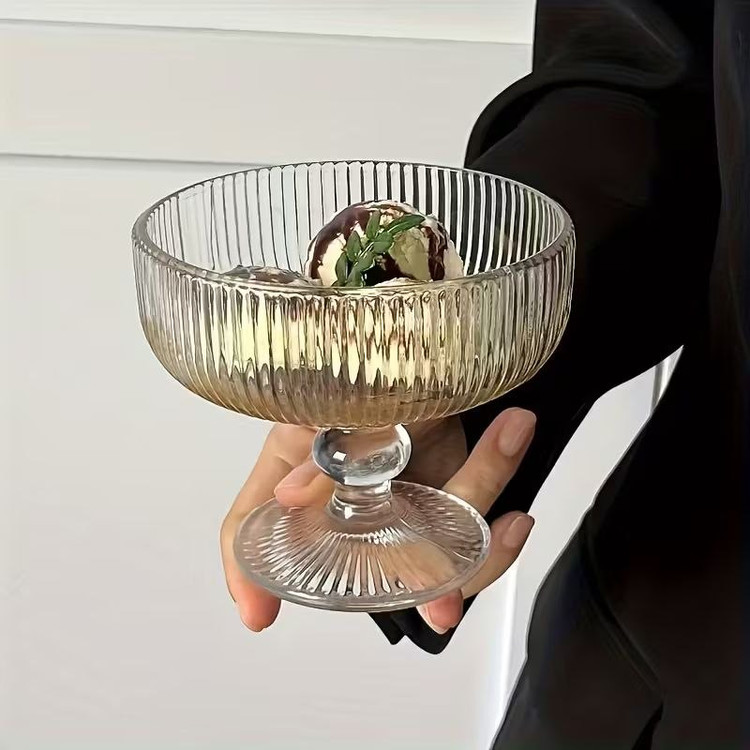 بستنی خوری و دسر خوری Zunya محصول وارداتی Deli Glass