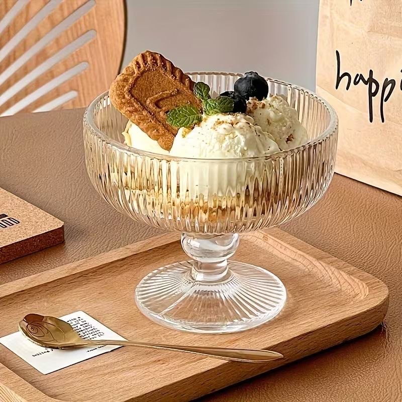 بستنی خوری و دسر خوری Zunya محصول وارداتی Deli Glass