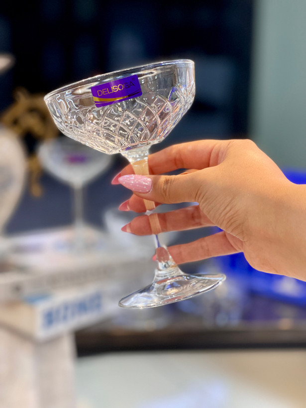 دسر و بستنی خوری تراشدار Reese محصول وارداتی Deli Glass