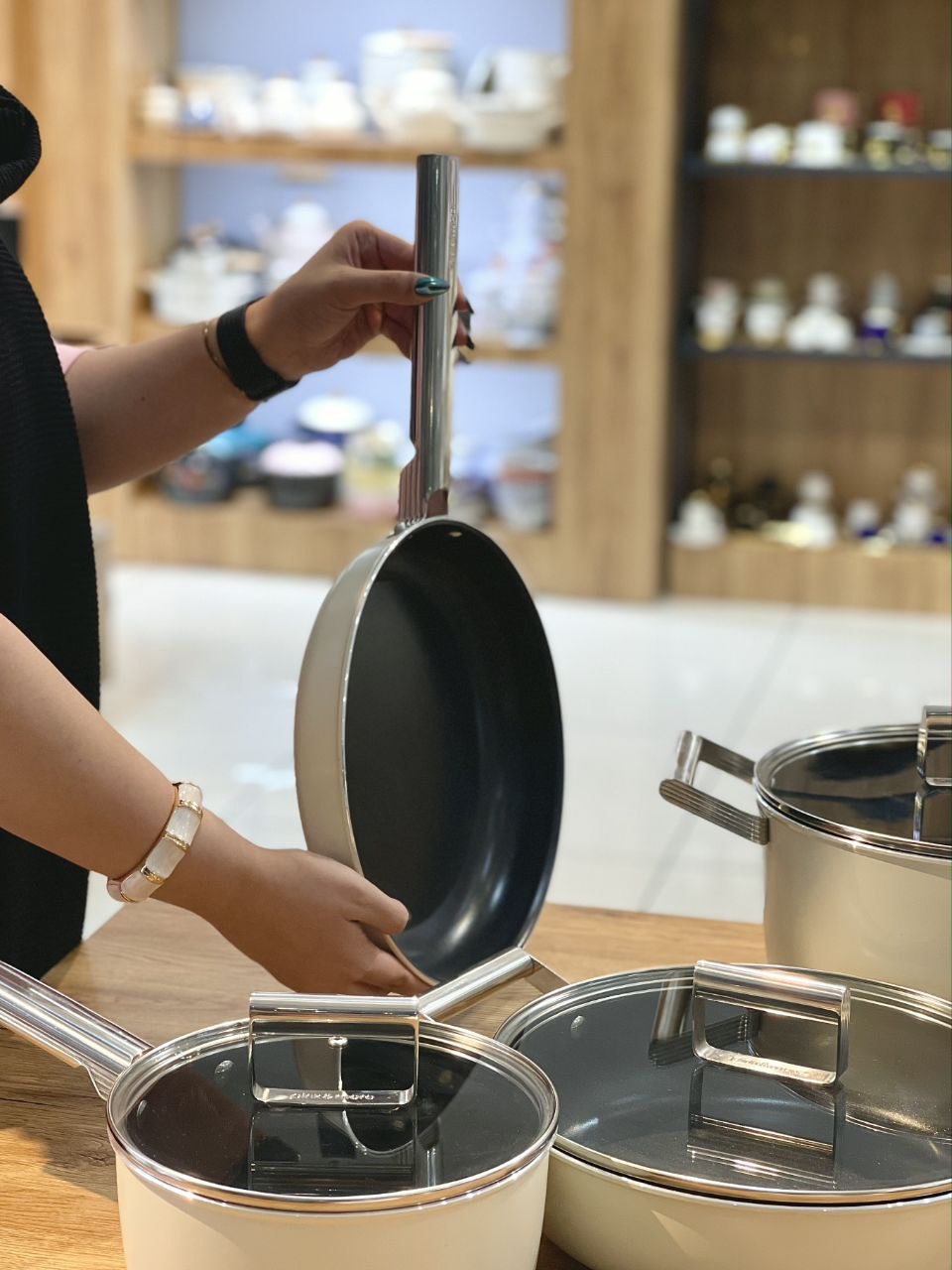 سرویس قابلمه 9 پارچه محصول pink&more ترکیه