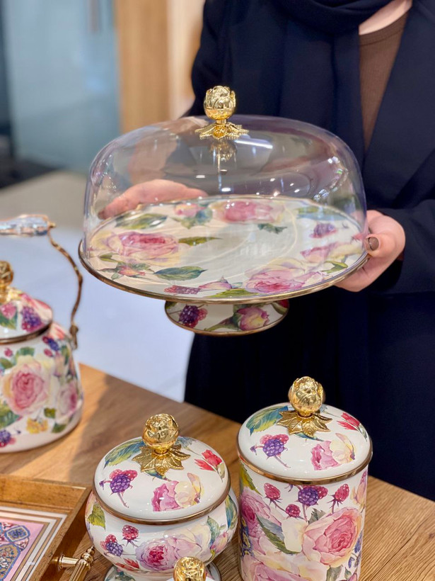 ست پذیرایی از کالکشن Rose Delux محصول miss betty ترکیه