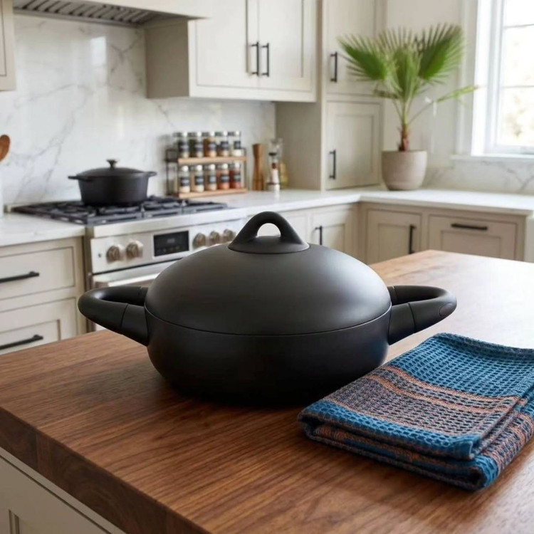 سرویس قابلمه تمام چدنی Black stone Dolçe محصول arow ترکیه