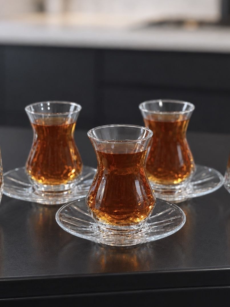 ست پذیرایی چند ضلعی 24 پارچه Alya محصول LAV ترکیه