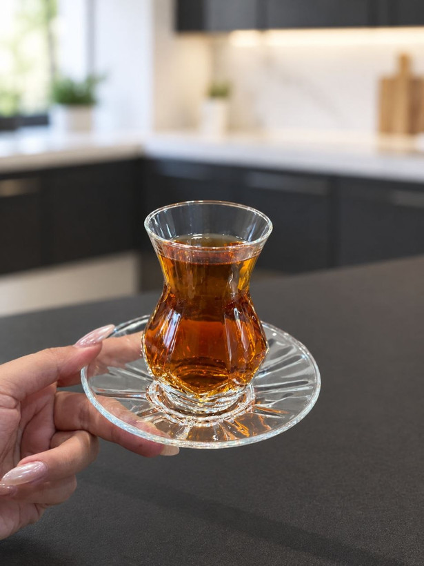 ست پذیرایی چند ضلعی 24 پارچه Alya محصول LAV ترکیه