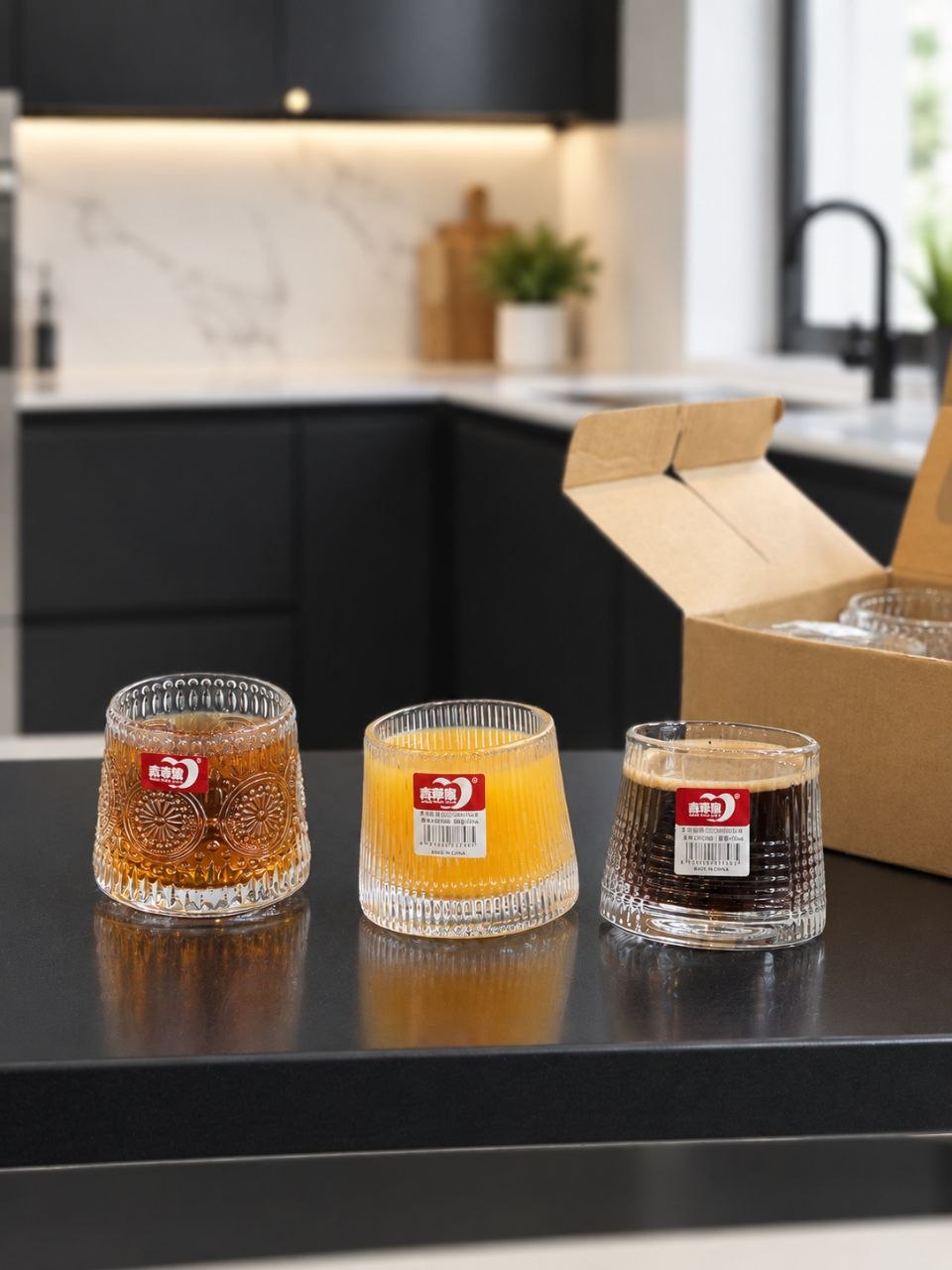 سه مدل نیم لیوان چرخشی پینترستی  محصول وارداتی